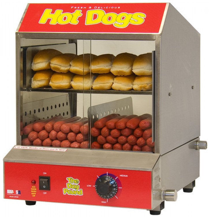 Hot Dog Steamer